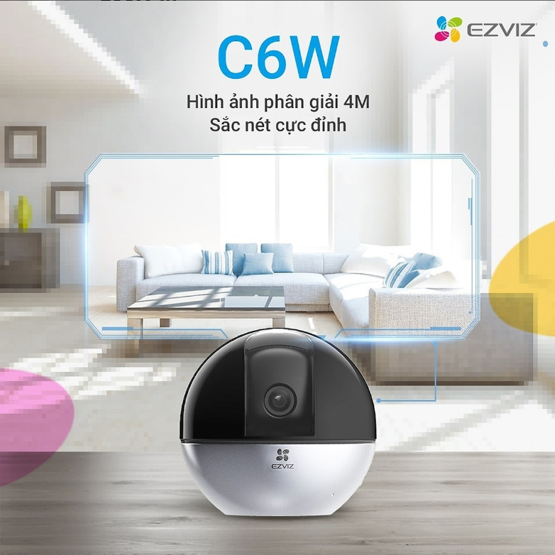 Camera mini PTZ wifi C6W - Ảnh 2