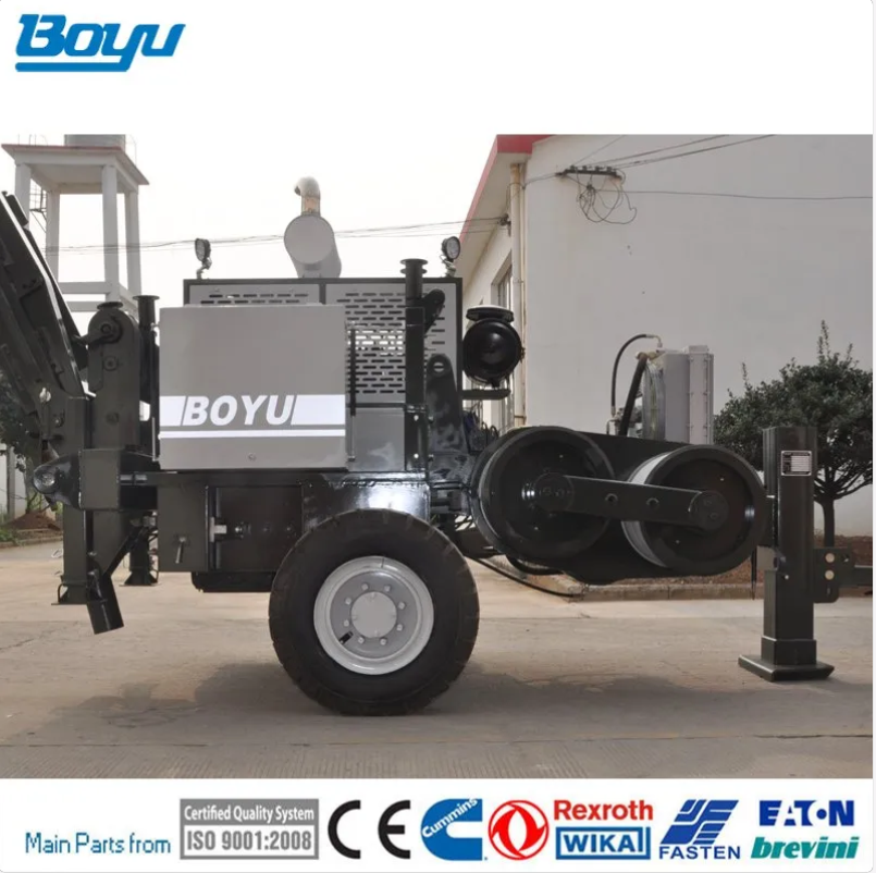 Máy tời cáp thủy lực 12 Tấn TY120