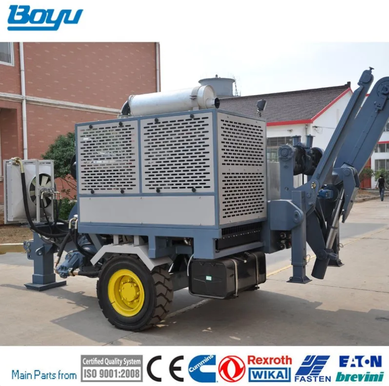 Máy tời cáp thủy lực 15 Tấn TY150 - Ảnh 2