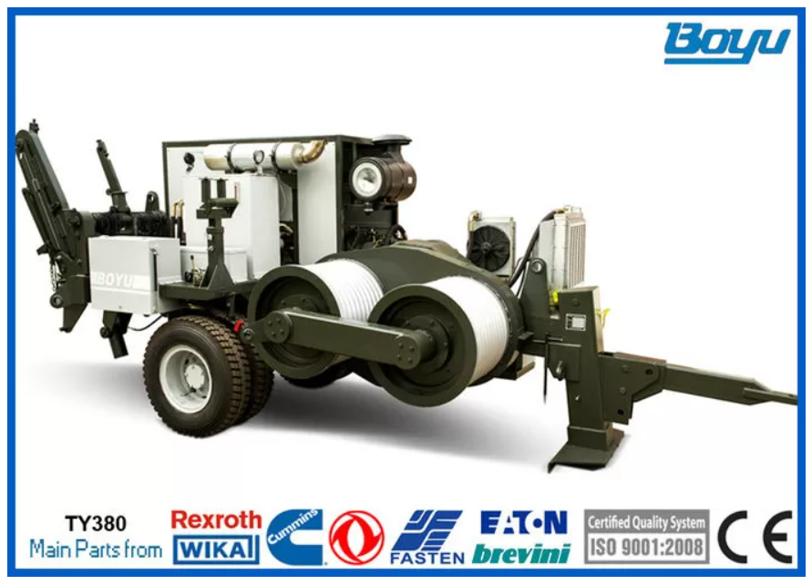 Máy tời cáp thủy lực 38 Tấn TY380