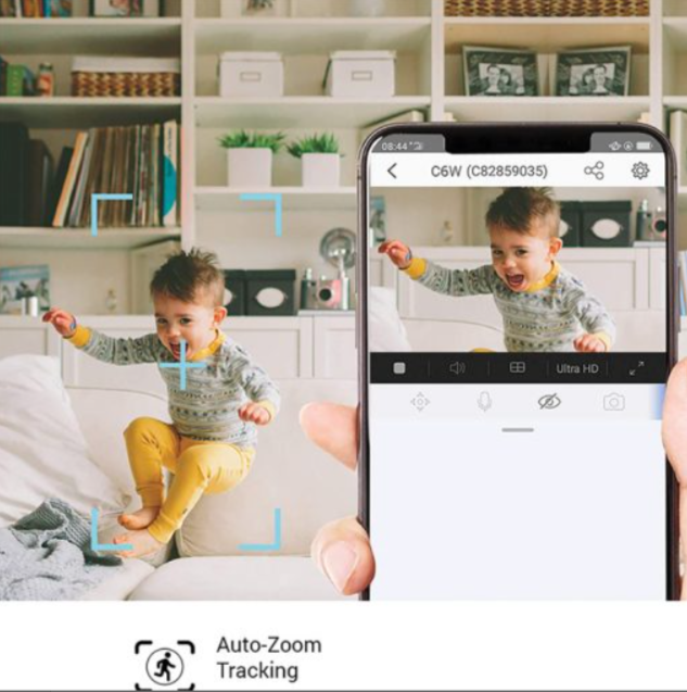 Camera mini PTZ wifi C6W - Ảnh 4