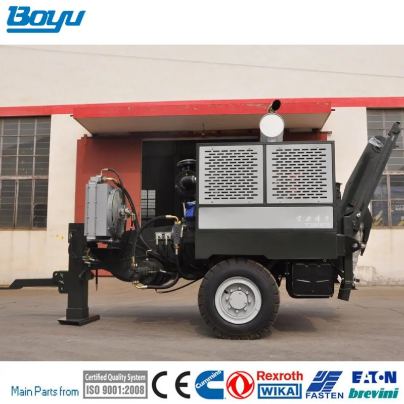 Máy tời cáp thủy lực 12 Tấn TY120 - Ảnh 3