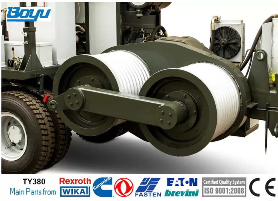 Máy tời cáp thủy lực 38 Tấn TY380 - Ảnh 3