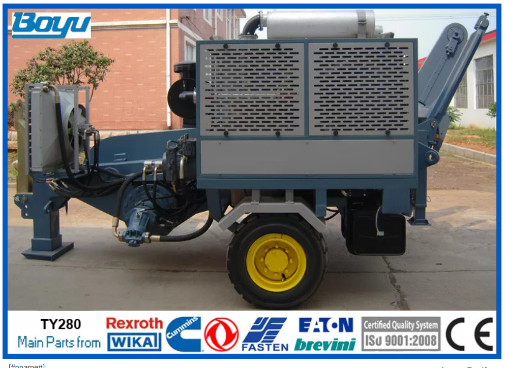 Máy tời cáp thủy lực 28 Tấn TY280 - Ảnh 2