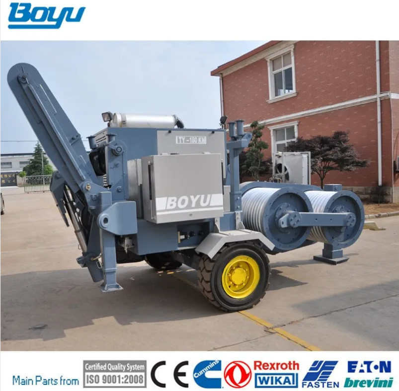 Máy tời cáp thủy lực 18 Tấn TY180 - Ảnh 4