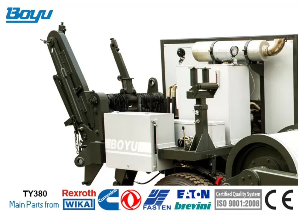 Máy tời cáp thủy lực 38 Tấn TY380 - Ảnh 4