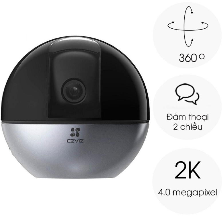 Camera mini PTZ wifi C6W - Ảnh 5
