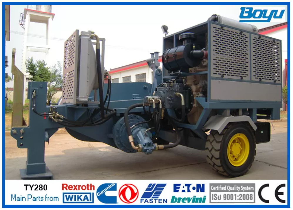 Máy tời cáp thủy lực 28 Tấn TY280 - Ảnh 3