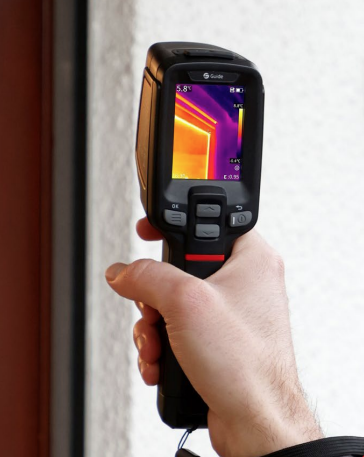 Camera nhiệt hồng ngoại cầm tay cơ bản trong công nghiệp - Guide E1+ Thermal camera